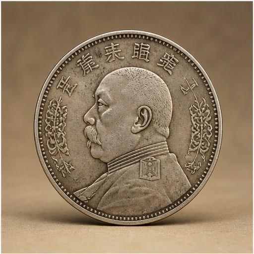 民国风袁大头银元藏品