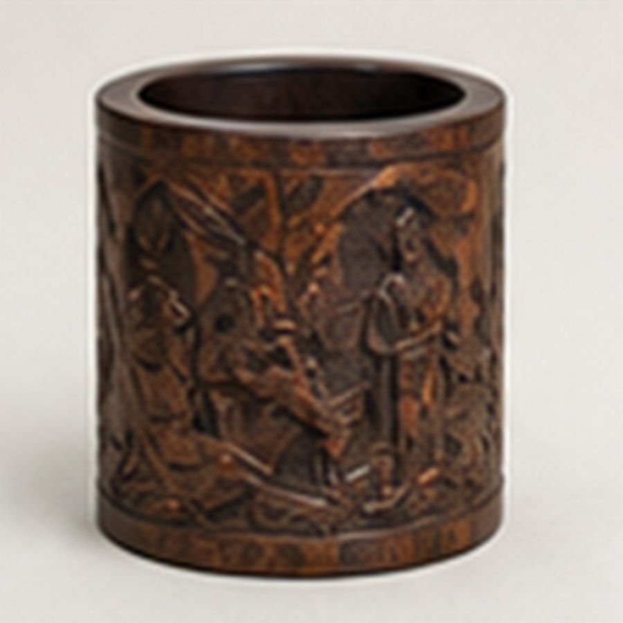 旧藏根雕山子 · 陈设雅致