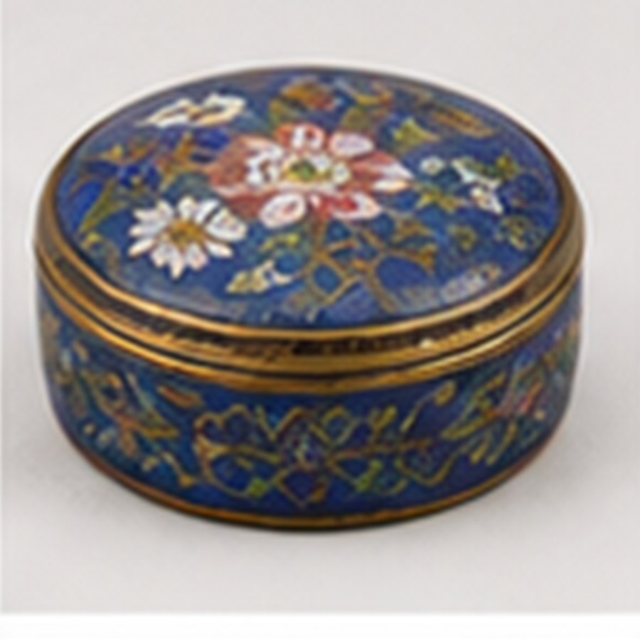 古韵景泰蓝盒 · 陈设雅致